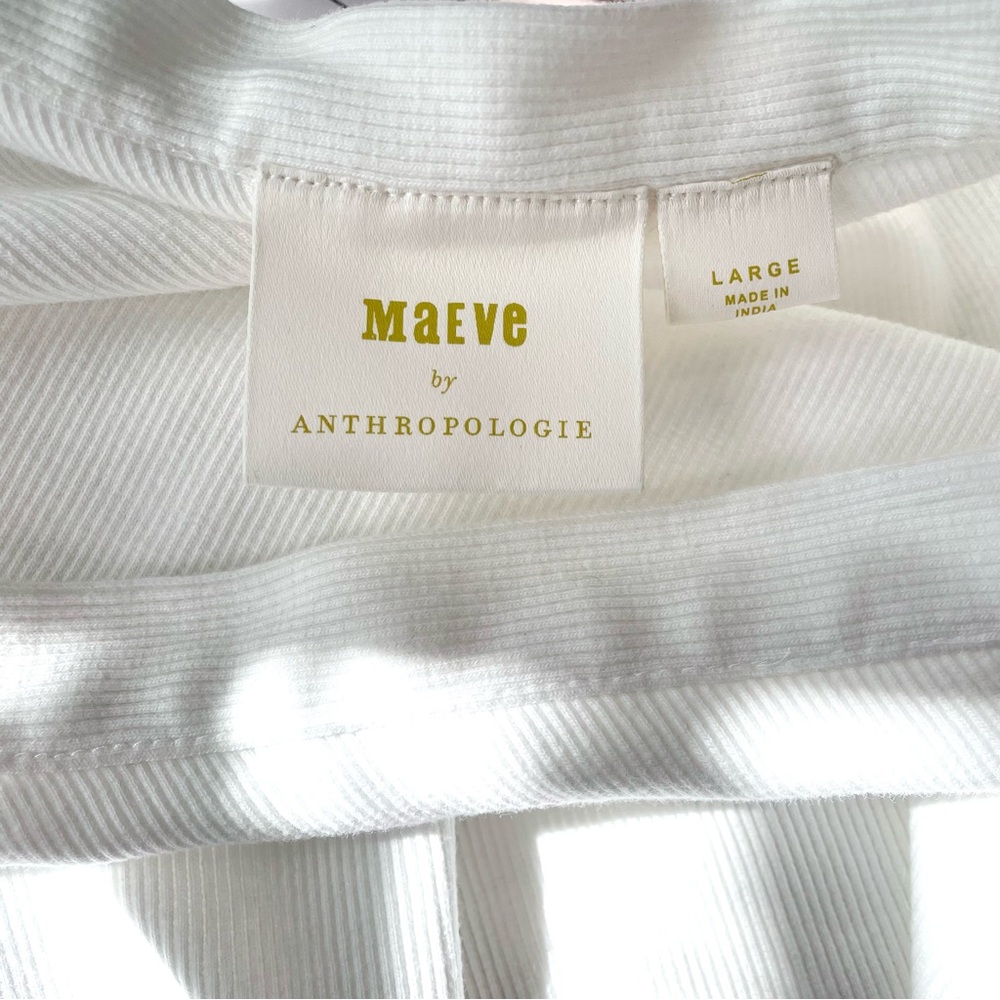 Maeve One-Shoulder Ribbed Tank Top - Picture 11 of 11